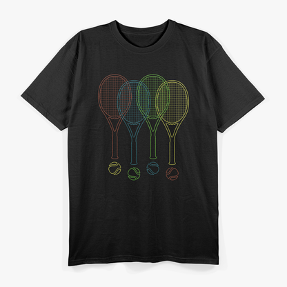 Tennis Racket - Smash It in Style T-Shirt