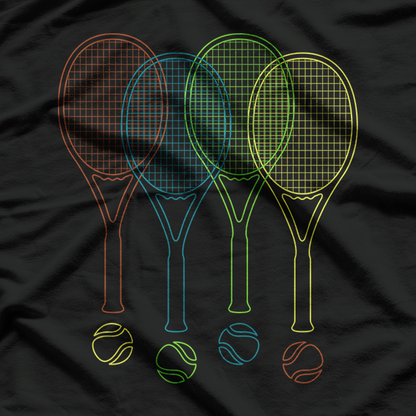 Tennis Racket - Smash It in Style T-Shirt