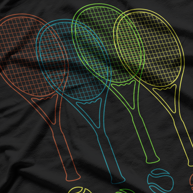 Tennis Racket - Smash It in Style T-Shirt