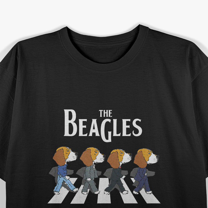 The Beagles: Funny Dog Band Parody T-Shirt