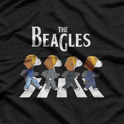 The Beagles: Funny Dog Band Parody T-Shirt