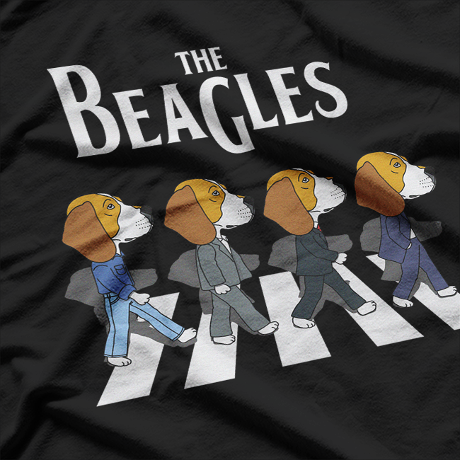 The Beagles: Funny Dog Band Parody T-Shirt