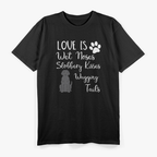 Love Black Labrador Retriever T-Shirt