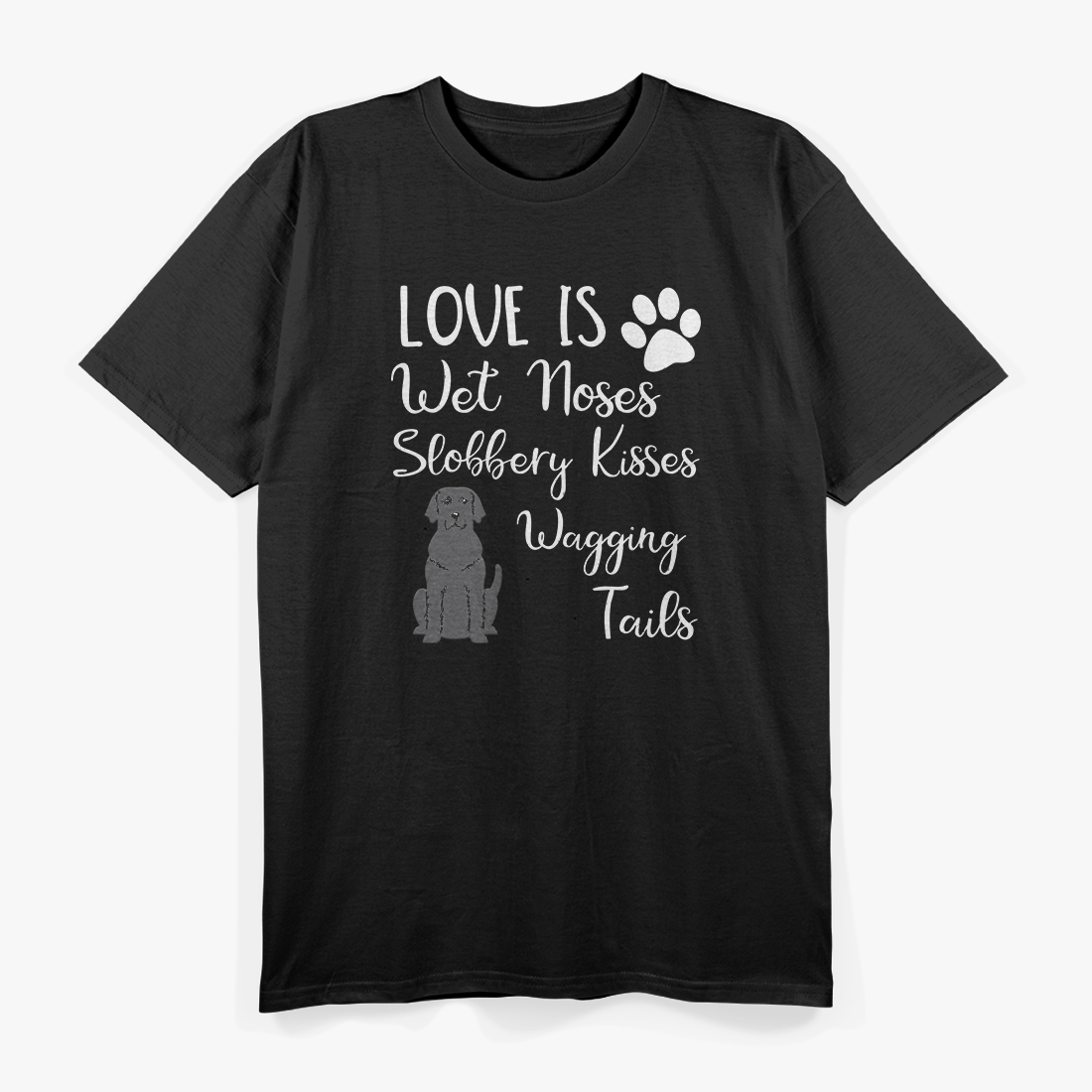 Love Black Labrador Retriever T-Shirt