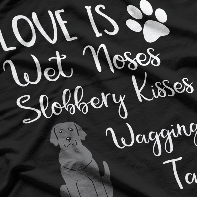 Love Black Labrador Retriever T-Shirt