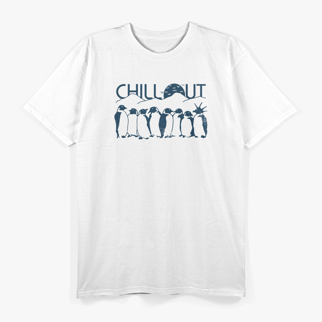 Chill Out Penguins Winter Fun T-Shirt