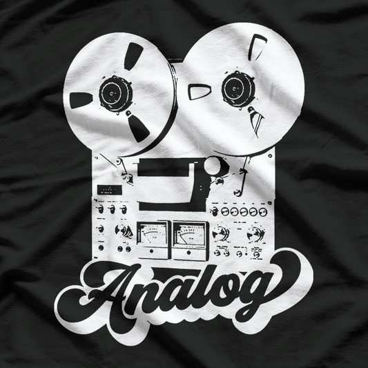 Cool Analog Reel Design T-Shirt