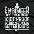 Engineer Gift Idea For Cool Engineering Mechanic T-Shirt