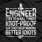 Engineer Gift Idea For Cool Engineering Mechanic T-Shirt