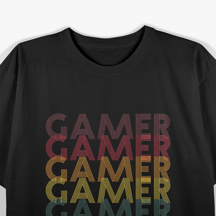 Gamer Retro 70s T-Shirt