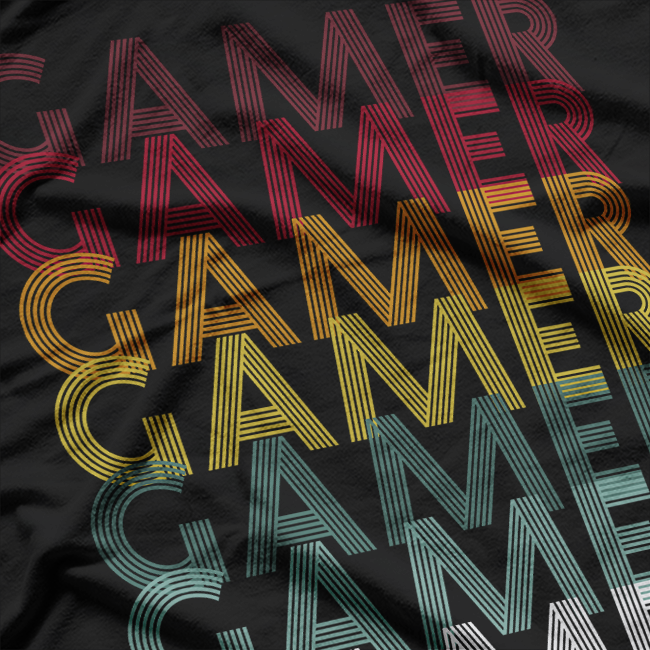 Gamer Retro 70s T-Shirt