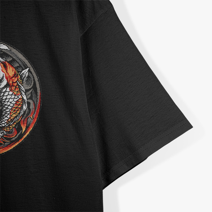 KOI Fish Cool Japanese Aesthetic Zen Art Lovers T-Shirt