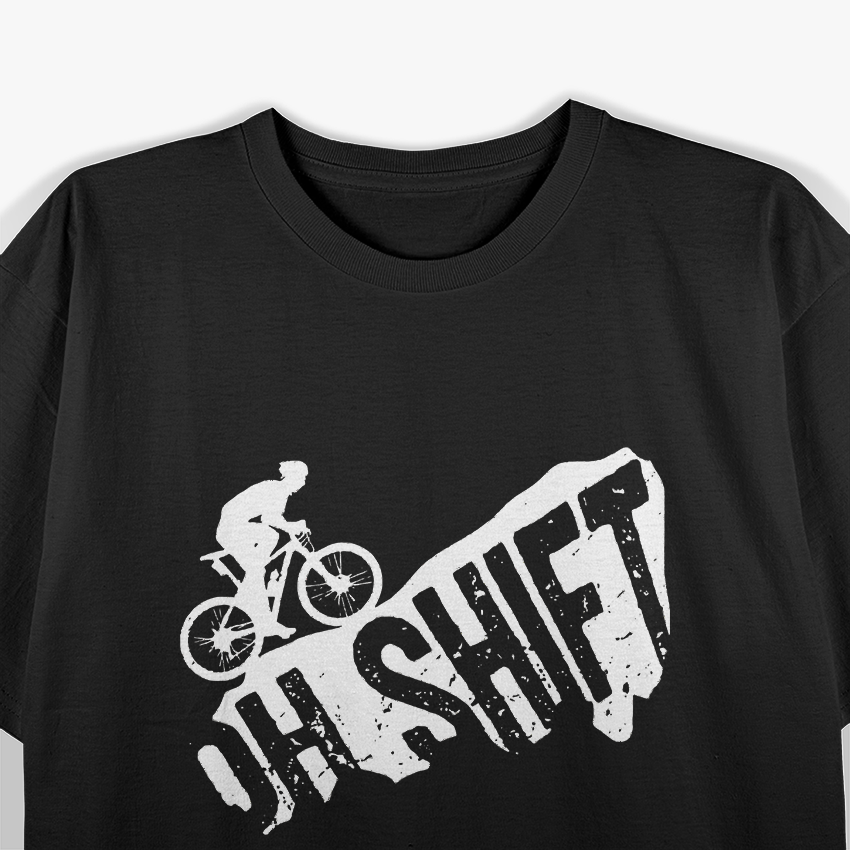 Funny Mountain Biking Bicycle Rider T-Shirt