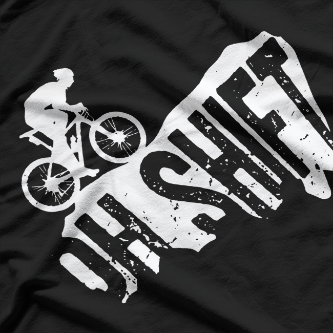 Funny Mountain Biking Bicycle Rider T-Shirt