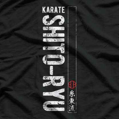 Shito Ryu Karate Do Retro Japanese Martial Arts T-Shirt