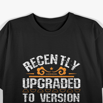 Version 60.0 Leveling Up At 60 Funny Birthday Gear T-Shirt