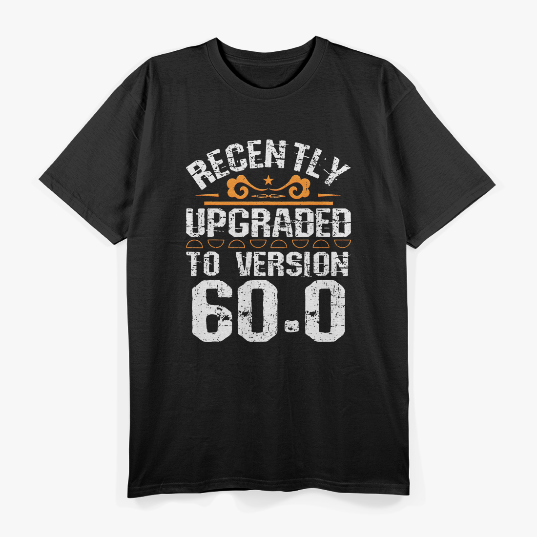 Version 60.0 Leveling Up At 60 Funny Birthday Gear T-Shirt