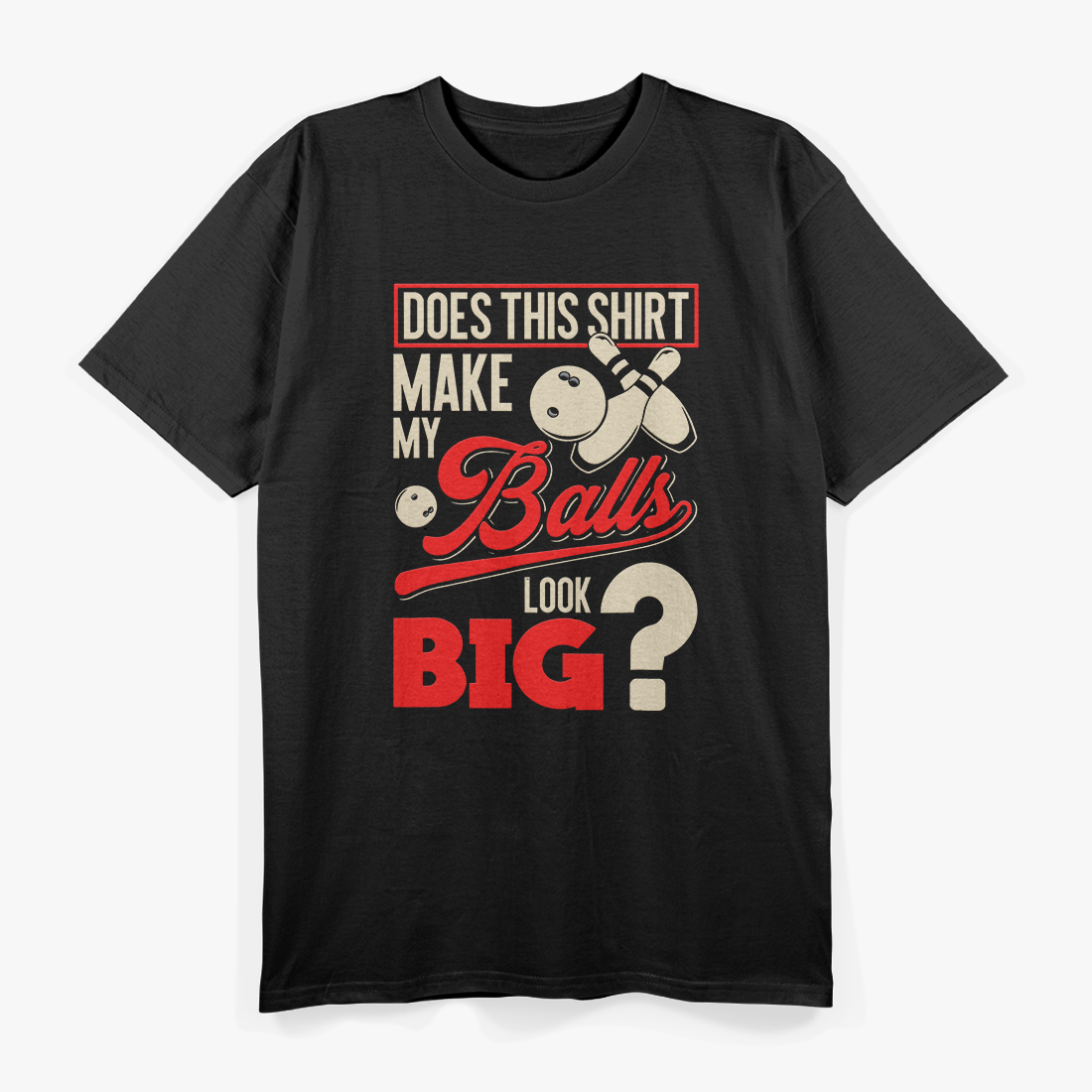Cool Bowling Balls - Retro Vintage Game Lover T-Shirt