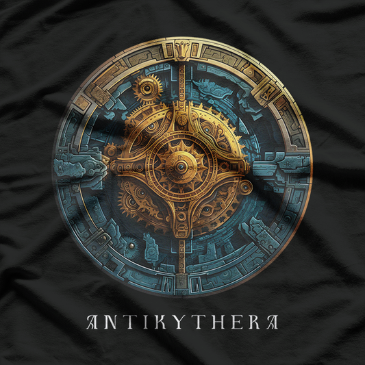 Antikythera Mechanism Ancient Greek Computer T-Shirt
