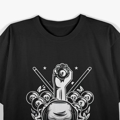 Awesome Billiards Pool Player T-Shirt