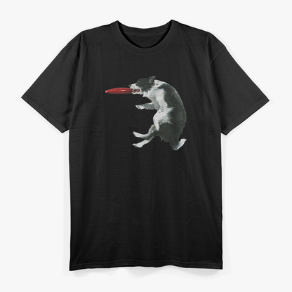 Border Collie Frisbee Sheepdog Agility Sports T-Shirt