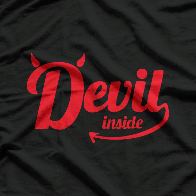 Funny Devil Inside Humor T-Shirt