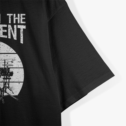 I'll Be in the Basement - Drum Set T-Shirt