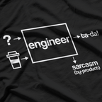 Engineer Coffee Funny Job Occupation T-Shirt