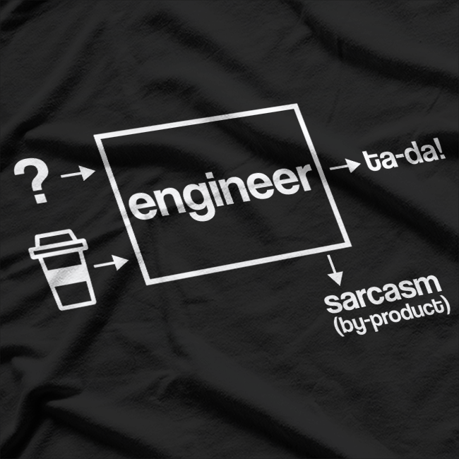 Engineer Coffee Funny Job Occupation T-Shirt