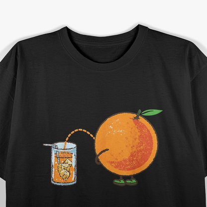 OJ Lover Funny Orange Juice Healthy Humor T-Shirt