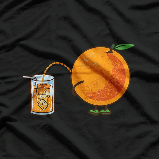 OJ Lover Funny Orange Juice Healthy Humor T-Shirt