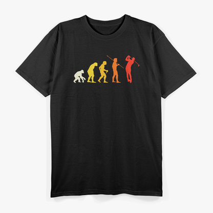 Great Golf - Funny Human Evolution T-Shirt