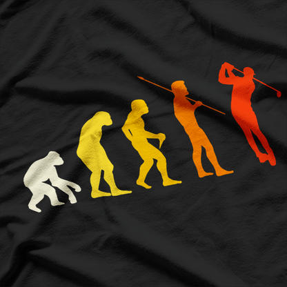 Great Golf - Funny Human Evolution T-Shirt