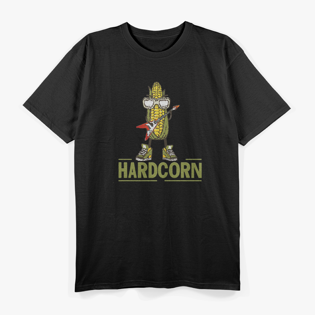 HardCorn – Funny Rock Music Guitar Corn Band T-Shirt
