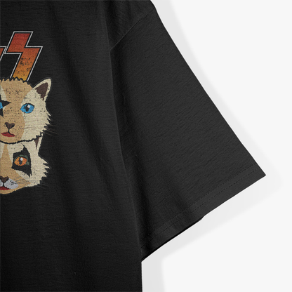 HISS: Funny Cat Band Parody T-Shirt