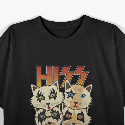 HISS: Funny Cat Band Parody T-Shirt