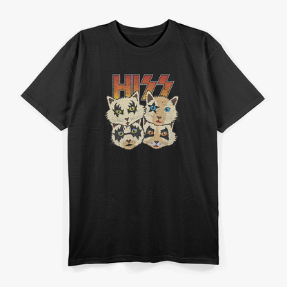 HISS: Funny Cat Band Parody T-Shirt