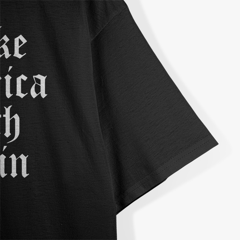 Make America Goth Again Funny Alternative Emo Punk Aesthetic T-Shirt