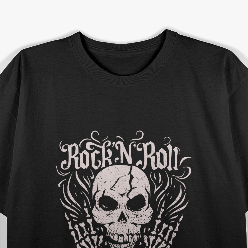 Rock and Roll Skeleton T-Shirt