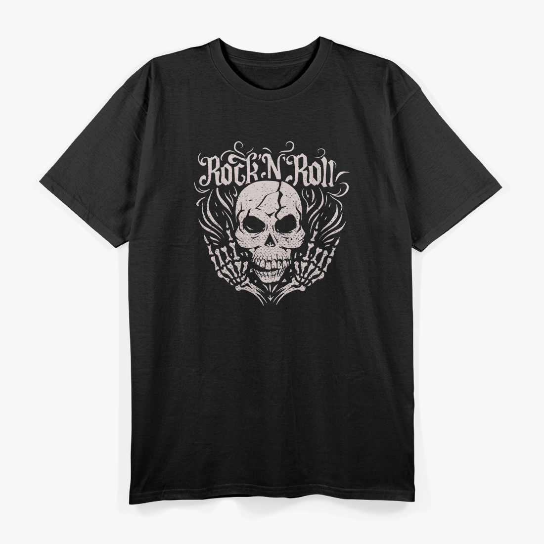 Rock and Roll Skeleton T-Shirt