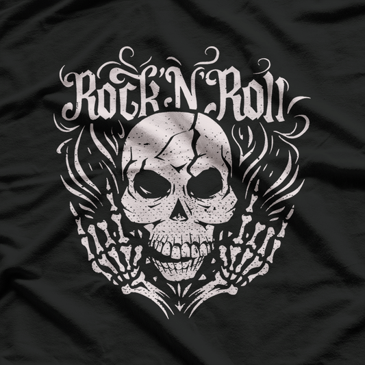 Rock and Roll Skeleton T-Shirt