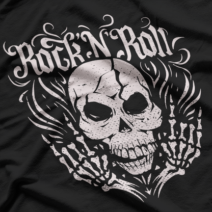 Rock and Roll Skeleton T-Shirt