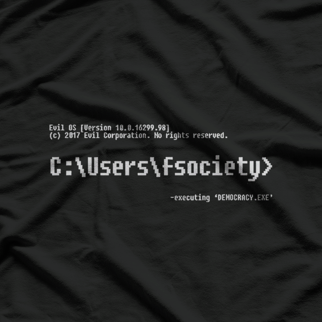 Society System Admin Funny IT Tech Sysadmin Geek Humor T-Shirt