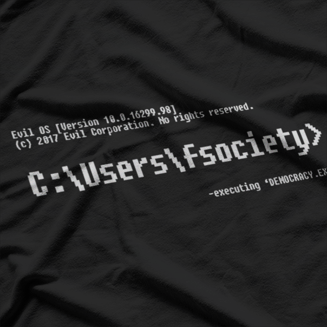 Society System Admin Funny IT Tech Sysadmin Geek Humor T-Shirt