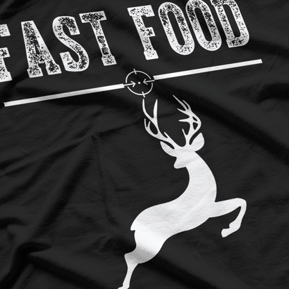 Fast Food Deer Funny Hunting T-Shirt