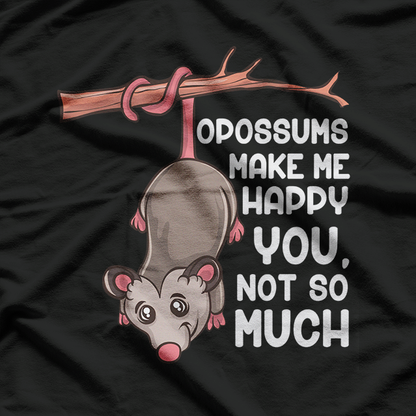 Funny Possum Cool Retro Wildlife Animal Lovers T-Shirt
