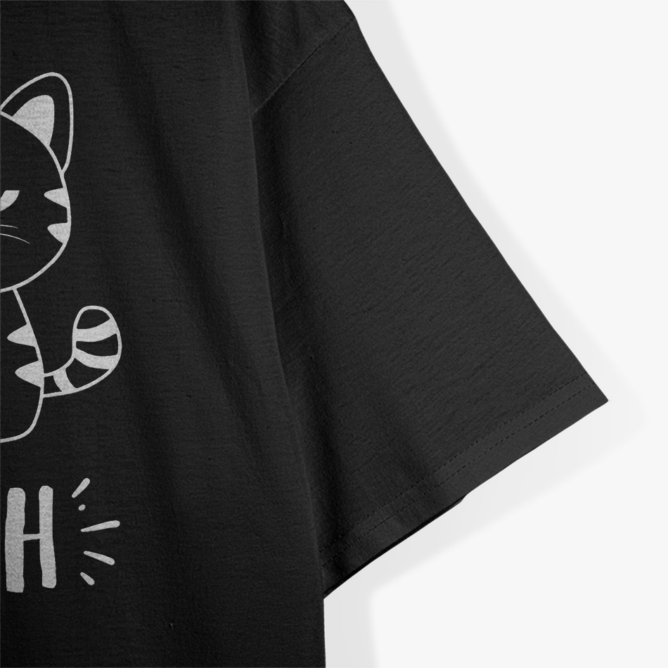 Meh Cat: Funny Lazy Mood T-Shirt