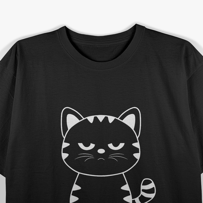 Meh Cat: Funny Lazy Mood T-Shirt