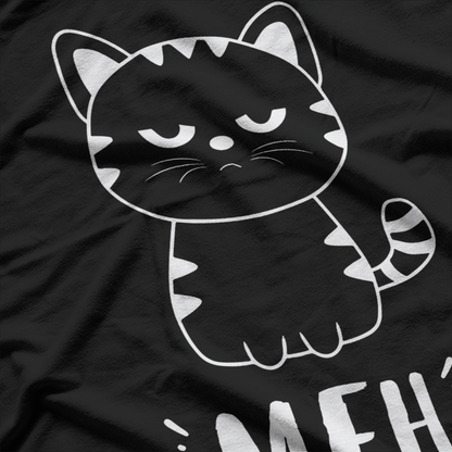 Meh Cat: Funny Lazy Mood T-Shirt