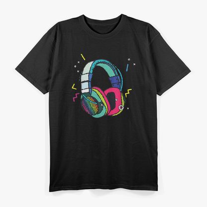 Music Sound Headphones Funny T-Shirt